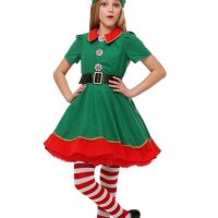 Christmas Costume Elf For Little Girls